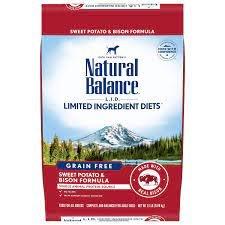 natural balance bison hunting dog food