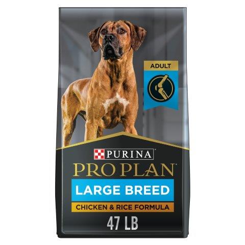 purina large breed dog food